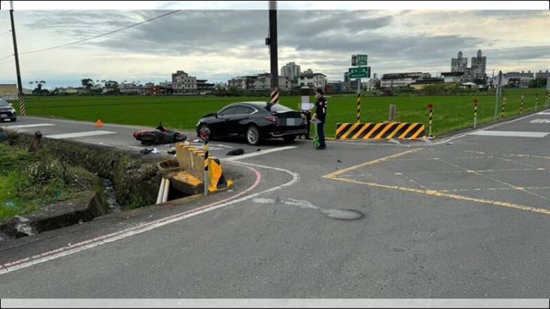 宜蘭連2起車禍 釀1死1重傷女騎士插管