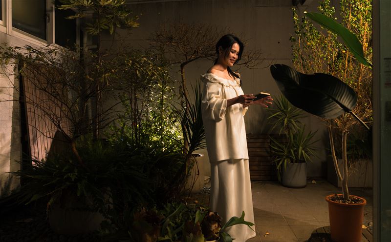 周蕙MV邀請「雙女神田中千繪、陸明君」合體飆演技。（圖／群石國際提供）