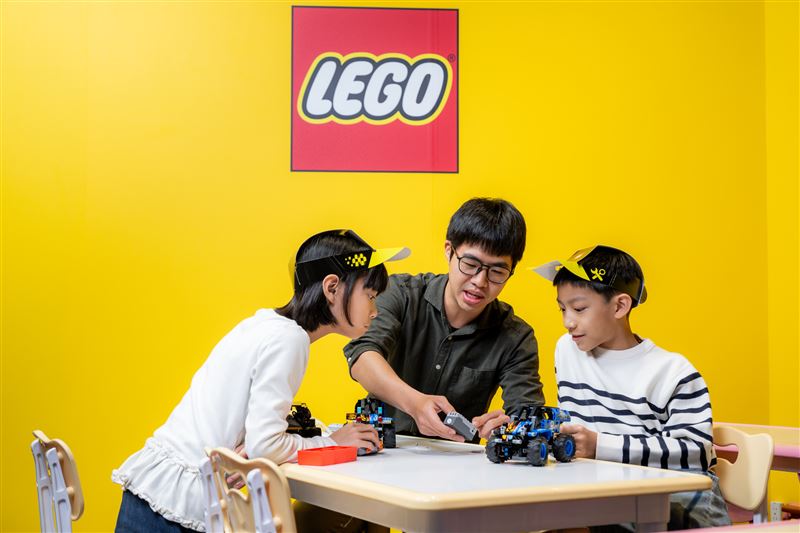 週六限定推出STEAM樂高汽車小學堂。（圖／Lego提供）
