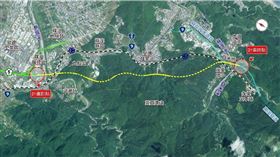總經費約370.2億元、全長6.8公里的「國道5號銜接蘇花改公路計畫」持續推進，預計115年底前完成工程招標、116年開工，並與總經費1,057億元的「台9線蘇花公路安全提升計畫」（蘇花安）同步推動。（圖／交通部官網）