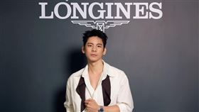 林柏宏27日出席品牌活動，展現俐落優雅風格。（圖／浪琴表提供） 