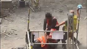 台電,火力發電廠,台中,工人,包商,大亂鬥,全武行（圖／翻攝自黑色豪門企業）