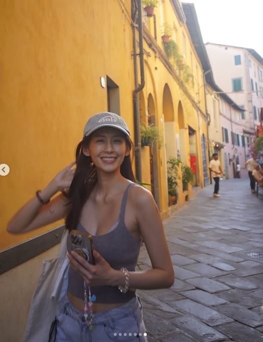 袁艾菲近日前往美國旅行。(圖/翻攝自IG)