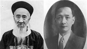 張之洞（左）在63歲生了一個兒子名叫張仁蠡（右）。（圖／翻攝自維基百科、百度百科）