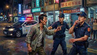 罵警「會宏幹嗎」吐口水！高雄男慘了