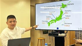 AKTA理事長岩橋恒太介紹日本HIV現況，以及機構在愛滋防治上的成果。（圖／記者簡浩正攝影）