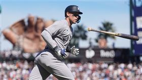 賈吉（Aaron Judge）炸裂本季首轟。（圖／美聯社／達志影像）