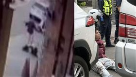 26歲的巴姓女子從高雄北上台中擔任職能治療師，卻於昨日慘遭陳姓前男友殺害。陳姓嫌犯（右圖）在台中街頭持雙刀行凶後企圖駕車逃逸，最終在巷弄內遭警方合力逮捕。（圖／鏡週刊）