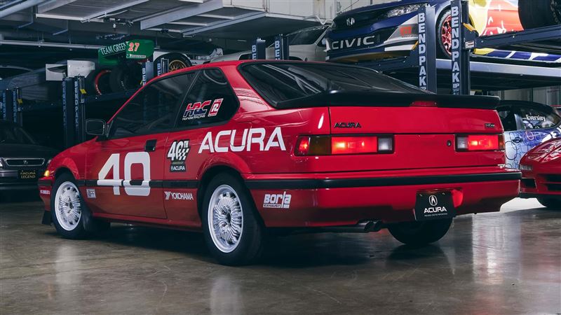 Acura Integra 40 Racer由美國本田賽車團隊操刀重製。（圖／翻攝Acura網站）