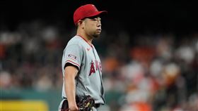 菊池雄星差2個出局數投滿5局，和本季首勝擦肩而過。（圖／美聯社／達志影像）