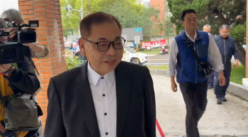 藍營竹縣長初選投票 陳見賢淡定:平常心