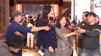 凱道聲援柯？她推開記者　鄭麗文反應曝