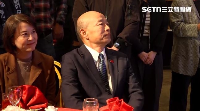 韓國瑜、王鴻薇也出席眷村聯歡會(圖/翻攝畫面)
