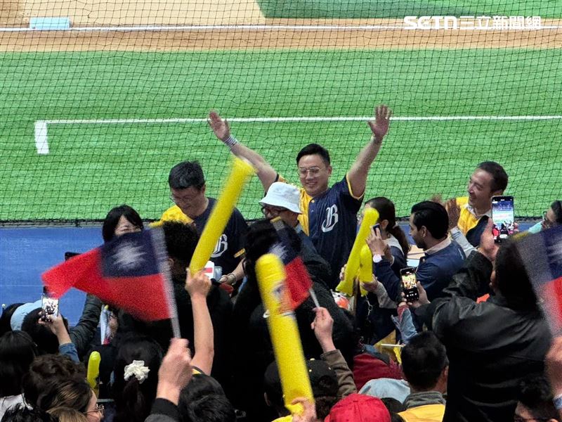 比賽現場台灣國旗飄揚。(圖/墨西哥台灣急難救助協會會長張哲偉)