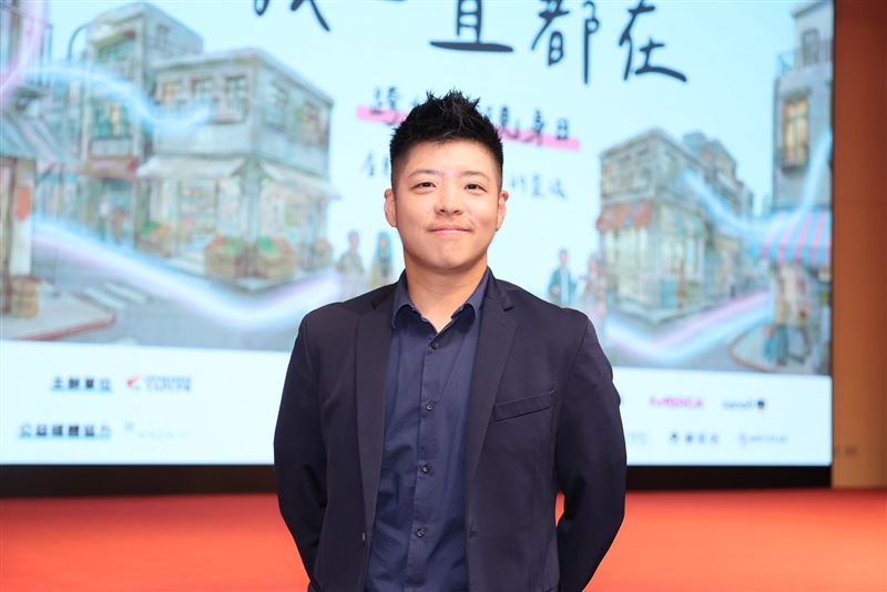 TYLER泰勒出席跨性別活動,分享一路走來的心境。(圖/記者鄭孟晃攝影)