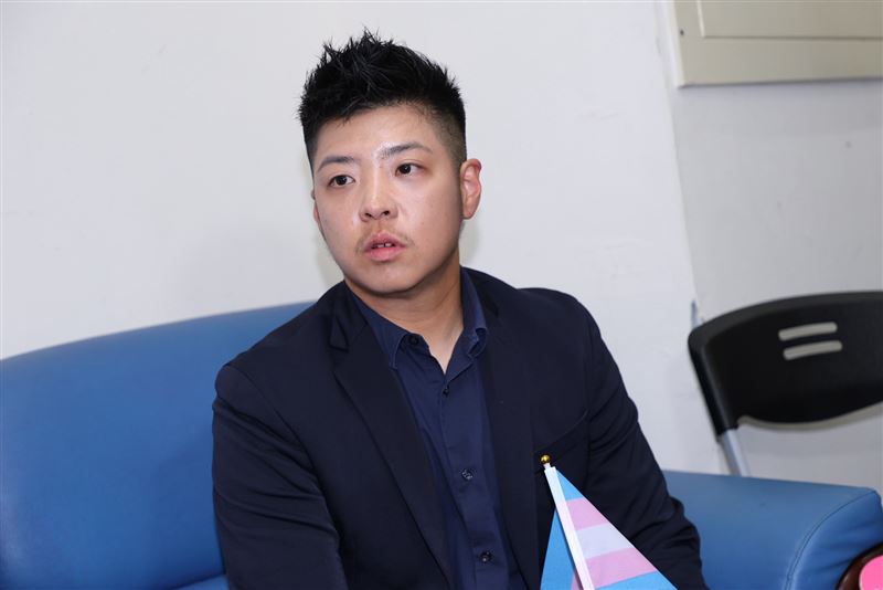 TYLER泰勒消失10年公開露面。(圖/記者鄭孟晃攝影)