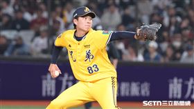中華職棒37年開幕戰，中信兄弟第2任投手伍立辰。（圖／記者劉彥池攝影）