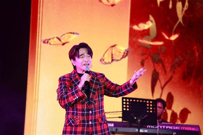 吳宗憲舉辦「臭男人」演唱會。(圖/記者鄭孟晃攝影)