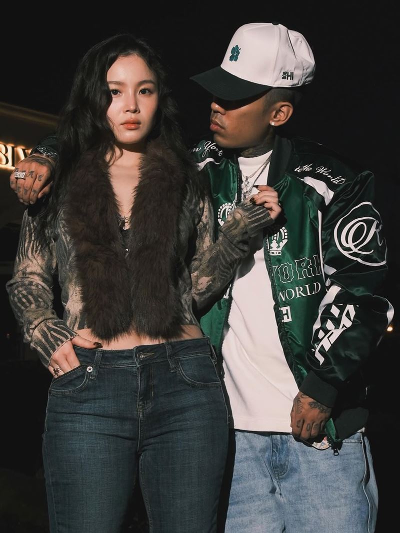 南韓歌手李遐怡(Lee Hi)與饒舌歌手Dok2官宣戀情。(圖/翻攝自IG @dok2gonzo)
