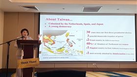 范雲出席亞洲自由民主聯盟發表專題演說民進黨立委范雲受邀出席26日至28日在菲律賓馬尼拉召開的亞洲自由民主聯盟，並發表專題演說，向亞洲支持民主的政要分享台灣民主一路走來的經驗，呼籲各國與台灣攜手，共同守護亞洲的民主與繁榮。（范雲辦公室提供）中央社記者王揚宇傳真　115年3月28日