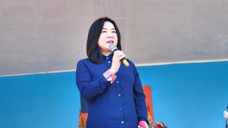 馬文君說,「把關預算,是我的職責,也是承諾」。(圖/翻攝自馬文君臉書)