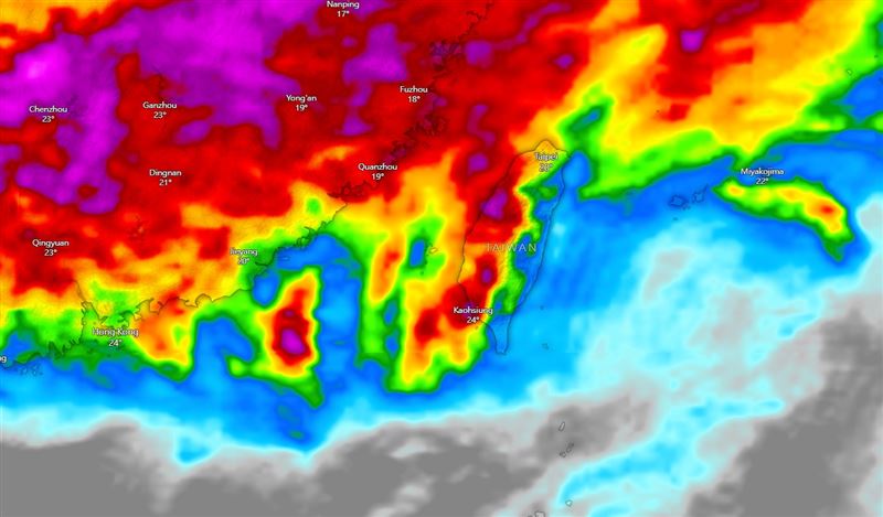 清明連假西部「一片橘紅」最新歐洲模式曝