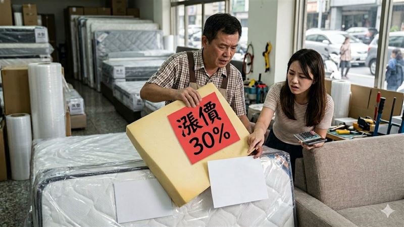 獨/買傢俱要快 「1材料」飆漲30%