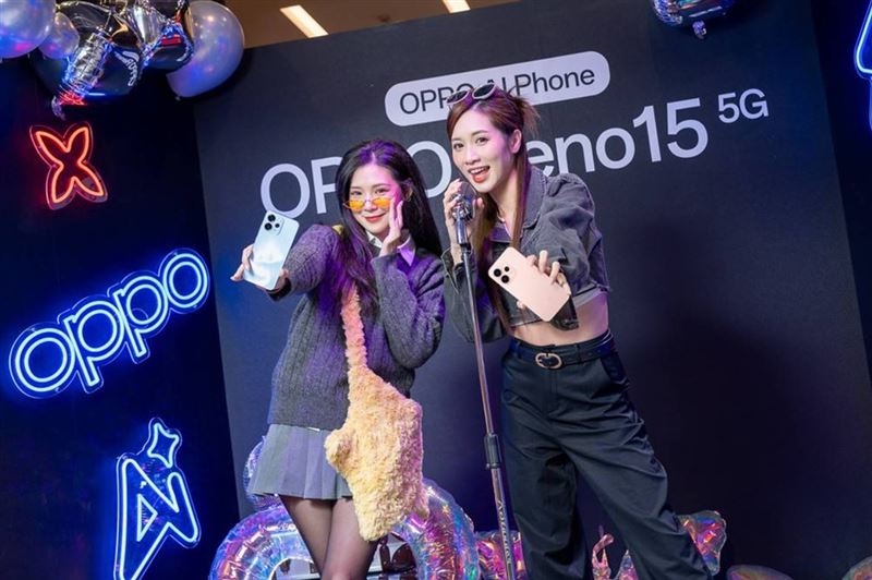 OPPO Reno15空降前十名。(圖/傑昇通信提供)