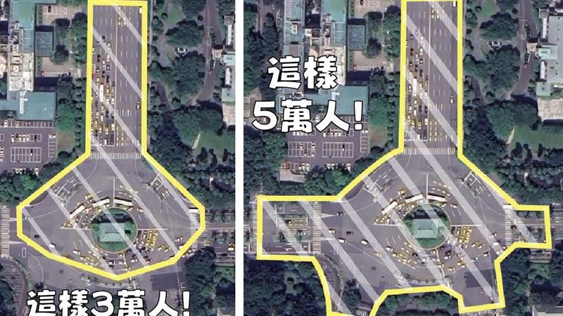 民眾黨喊凱道有1萬人!四叉貓曝真實數字