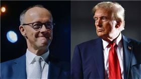 美國總統川普、德國總理梅爾茨（Friedrich Merz）（圖／翻攝自@merzcdu IG、川普臉書）