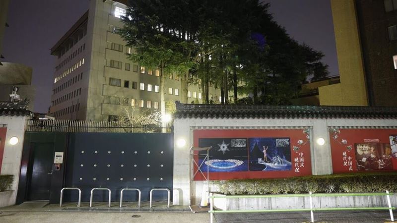 日本自衛官闖中國大使館 警搜嫌隸屬基地