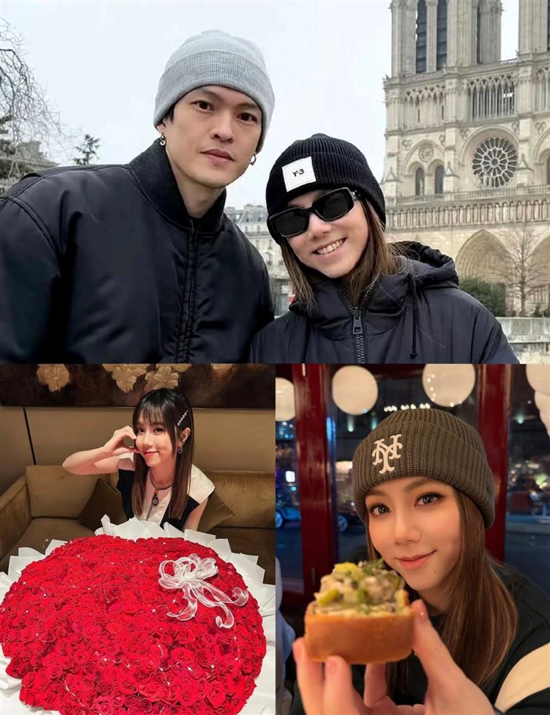 鄧紫棋和男友Mark交往多年,卻相當低調。(圖/翻攝自微博)
