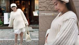 藝人依依挺著8個月孕肚與丈夫納豆飛往日本旅遊，依然維持纖細體態與輕盈狀態，畫面曝光後引發熱議。（圖／翻攝自依依IG限動）