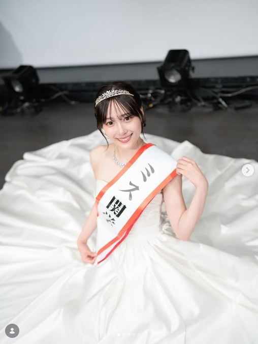 田中葵目前就讀關西學院大學社會學部三年級,是有名的校花。(圖/翻攝自X平台 @AoiTanaka04)