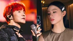 單依純演唱畫翻唱〈李白〉陷版權爭議，發文道歉李榮浩。（圖／翻攝自微博@單依純）