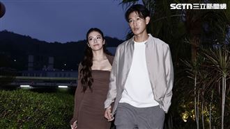 宋芸樺罕放閃！十指緊扣圈外男友現身婚禮