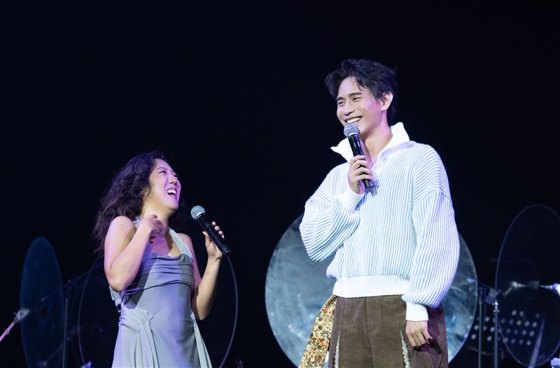 李竺芯「痟水 Siáu Suí」演唱會,邀請柏霖擔任嘉賓。(圖/果核音樂玫瑰森林農場提供)