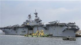 「的黎波里號」兩棲突擊艦 （USS Tripoli，舷號LHA-7）。（圖／達志／美聯社）