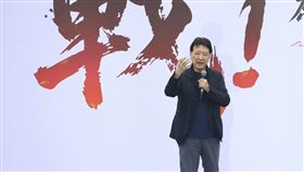 趙少康嗆「如果柯文哲被判17年，那民進黨有案在身的縣市長要判170年」。（圖／記者鄭孟晃攝）