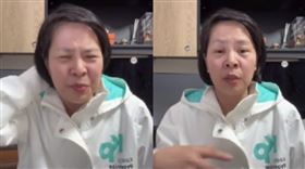 李貞秀直播中透露自己已經跟高虹安道歉，但下秒又脫口說，自己也不是第一次講這件事，之前還在家長群講，「那個數字又不一樣」（圖／翻攝自李貞秀YT）