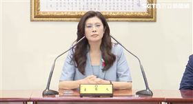 鄭麗文上午11時左右在國民黨中央黨部召開記者會，說明鄭習會。（圖／翻攝畫面）