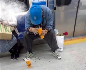 北捷,阿北,珍珠奶茶,捷運飲食,Threads,車廂。（圖／翻攝Threads@j20041106）