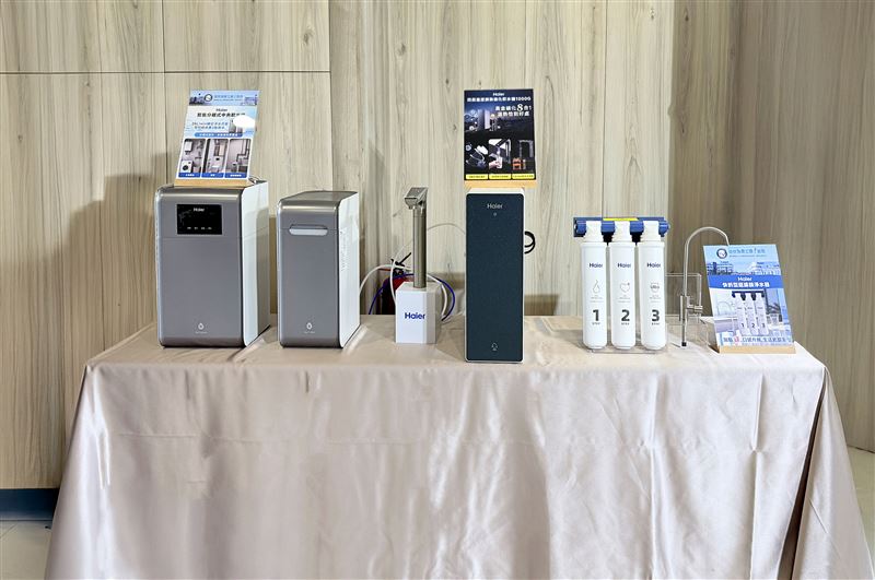 海爾廚衛導入APP智控，實踐從飲用到洗沐、從烹飪到洗滌的一站式廚衛物聯網生態。(圖/主辦單位)
