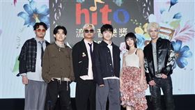 「2026 hito流行音樂獎」啟動記者會。白安、派偉俊、icyball 冰球樂團。（圖／記者趙于瑩攝影）