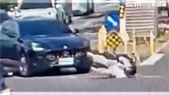 獨／百萬海神撞騎士　民眾直呼：這下完了