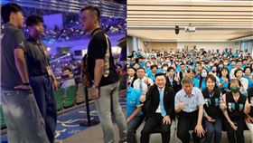 幸福家不動產儲備經理蔣男毆打中職工讀生，業者被起底曾邀請柯文哲到總部進行「內部訓練」，被認為疑似是柯的支持者。（圖／翻攝自Threads、翻攝畫面）