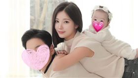 前南韓女團ALICE成員金昭喜首度公開近況，證實已平安生下女兒。（圖／翻攝自IG @s2k1m）