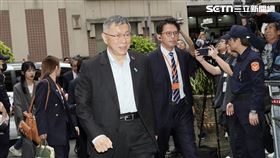 柯文哲出庭（圖／記者趙于瑩攝影）