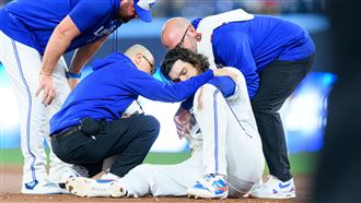 韓職MVP等5年返MLB　首秀受傷被推車送走