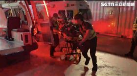 新／台中新光男員工閉店倒地　搶救仍不治(圖/翻攝畫面)